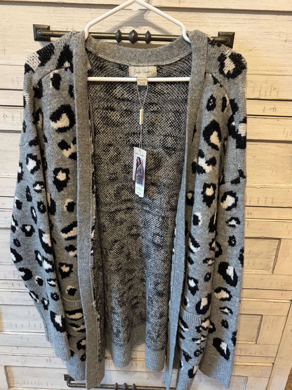 Charlie Paige Cheetah Cardigan